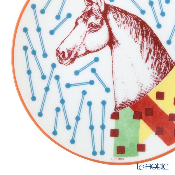 エルメス（HERMES） イポモビル スモールプレート No.4 14cm ペア 048312P