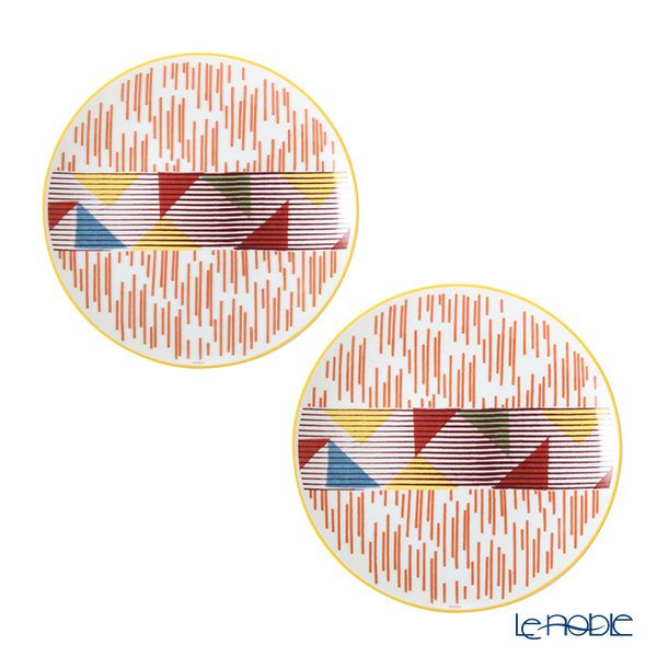 エルメス（HERMES） イポモビル デザートプレート No.5 21cm ペア 048407P