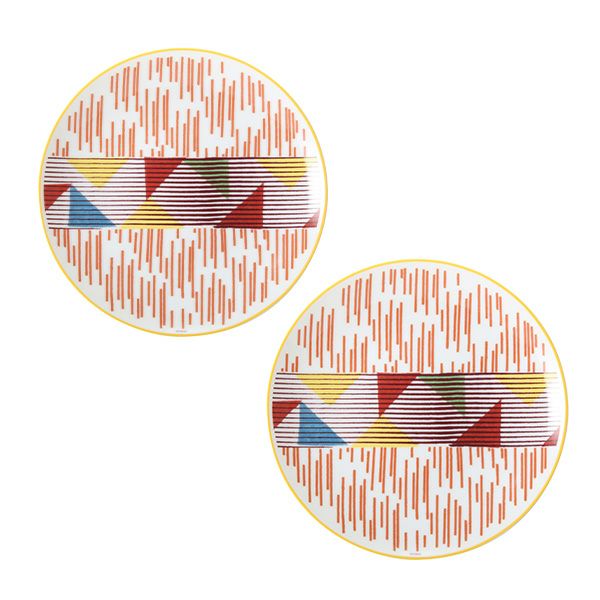 エルメス（HERMES） イポモビル デザートプレート No.5 21cm ペア 048407P