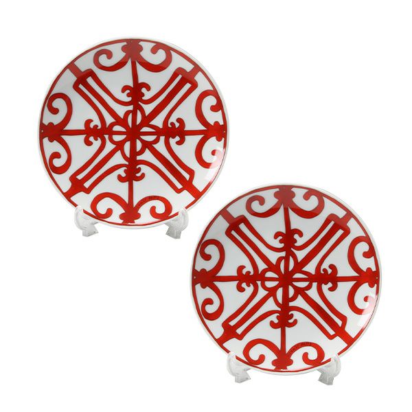 エルメス（HERMES） ガダルキヴィール パンプレート 17cm （プレート 17cm） No.6 ペア 011512P