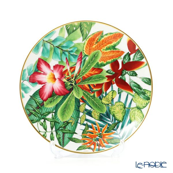 エルメス（HERMES）パシフォリア デザートプレート 21cm Desert Rose ペア 044007P