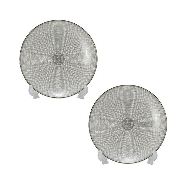 エルメス（HERMES） モザイク ヴァンキャトル プラチナ パンプレート