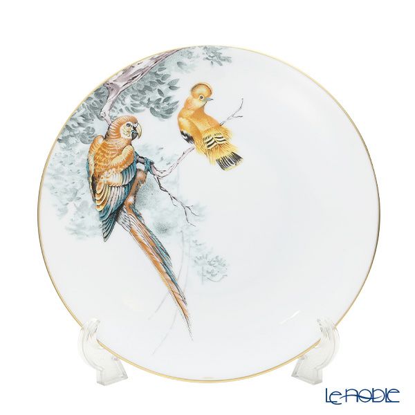 エルメス（HERMES） 赤道直下のスケッチ アメリカンディナープレート 27cm（バード） ペア