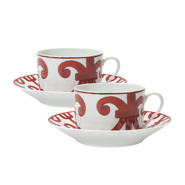 エルメス（HERMES） ガダルキヴィール モーニングカップ＆ソーサー 320ml ペア
