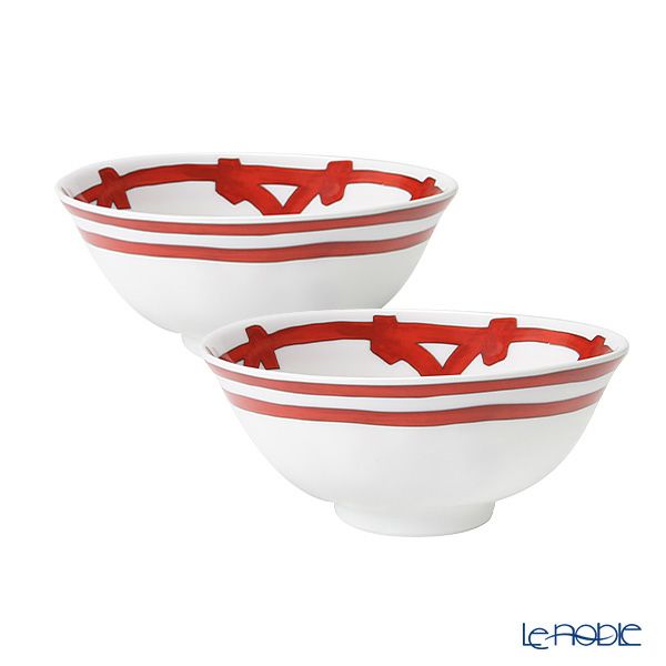 エルメス（HERMES） ガダルキヴィール スープボウル 170ml ペア