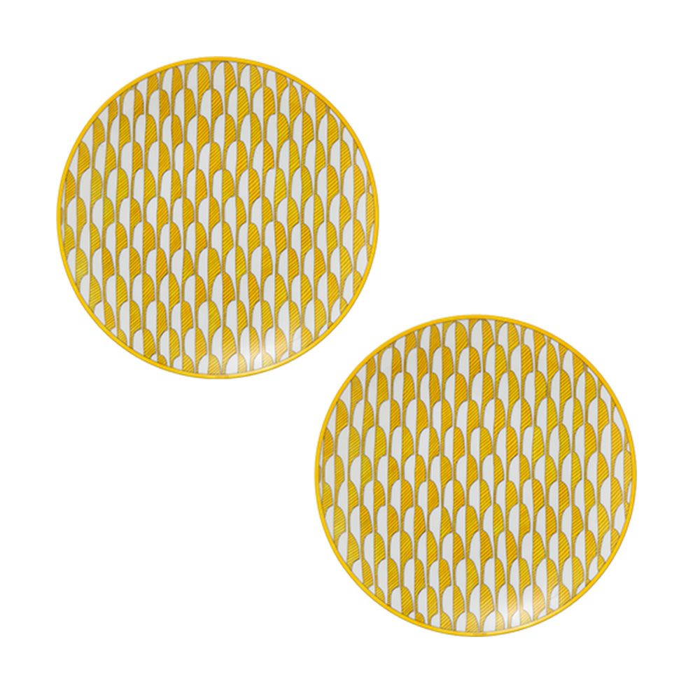 エルメス（HERMES） ソレイユ ドゥ エルメス デザートプレート No.1 21cm 046007P ペア