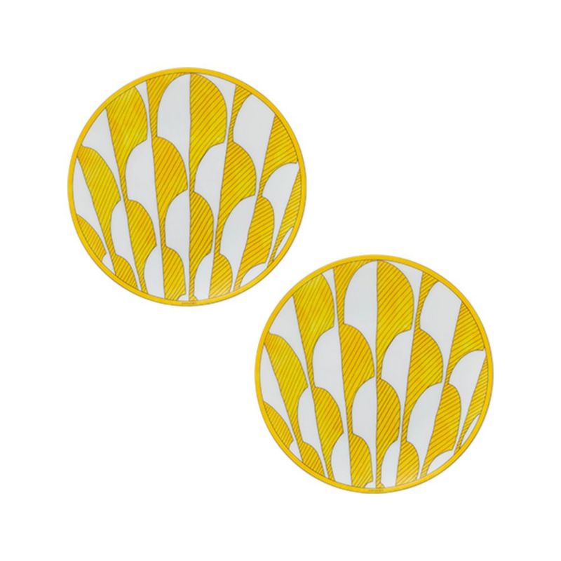 まとめ買い歓迎HERMES ソレイユ ドゥ パンプレート 14cm×2枚セット エルメス（HERMES） ソレイユ ドゥ エルメス パンプレート 14cm