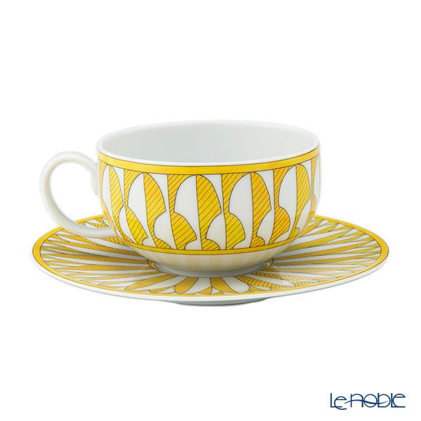 エルメス（HERMES） ソレイユ ドゥ エルメス ティーカップ＆ソーサー 200ml ペア 046016P