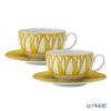 エルメス（HERMES） ソレイユ ドゥ エルメス モーニングカップ＆ソーサー 350ml ペア 046015P