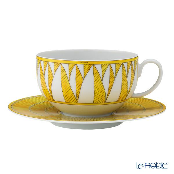 エルメス（HERMES） ソレイユ ドゥ エルメス モーニングカップ＆ソーサー 350ml ペア 046015P