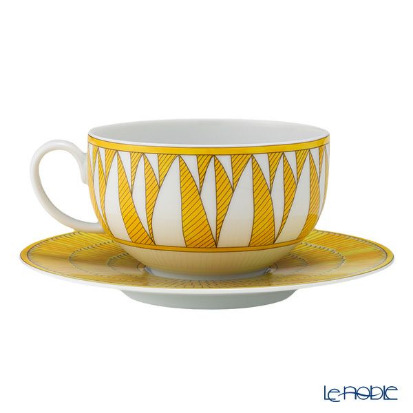 エルメス（HERMES） ソレイユ ドゥ エルメス モーニングカップ＆ソーサー 350ml ペア 046015P