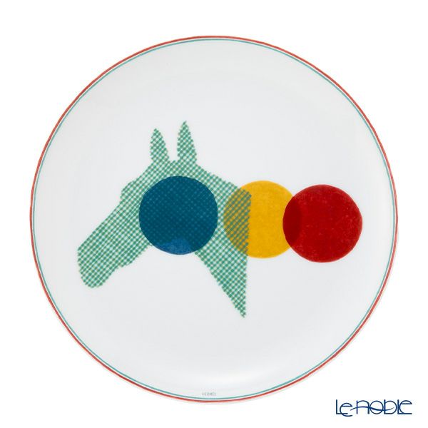 エルメス（HERMES） ソー・エルメス デザートプレート 23.5cm シュヴァル ペア 055007P