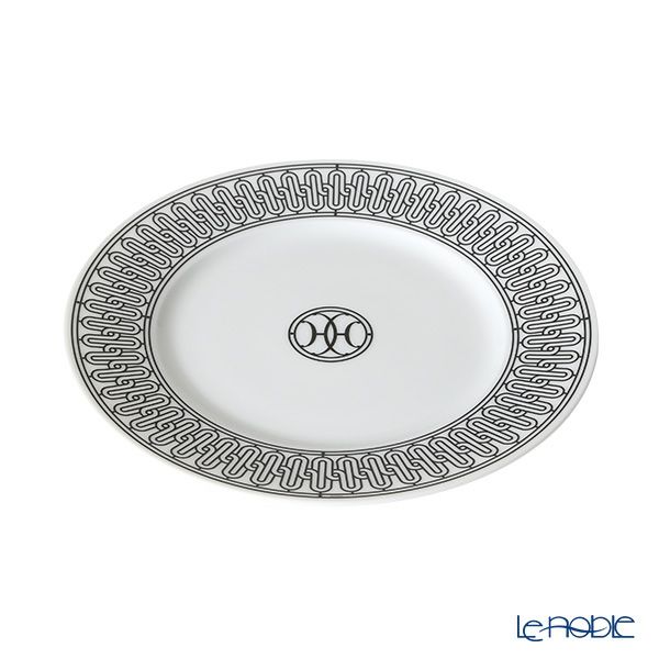 エルメス（HERMES） H Deco アッシュデコ デザートプレート 22.5cm No.1 ペア