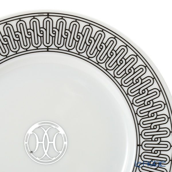 エルメス（HERMES） H Deco アッシュデコ デザートプレート 22.5cm No.1 ペア