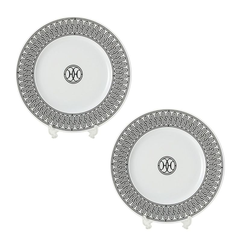 エルメス（HERMES） H Deco アッシュデコ デザートプレート 22.5cm No