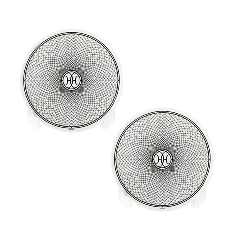 エルメス（HERMES） H Deco アッシュデコ パンプレート 14cm No.1 037012P ペア