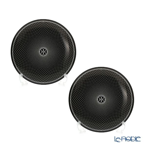 エルメス（HERMES） H Deco アッシュデコ デザートプレート 21cm No.2 ペア