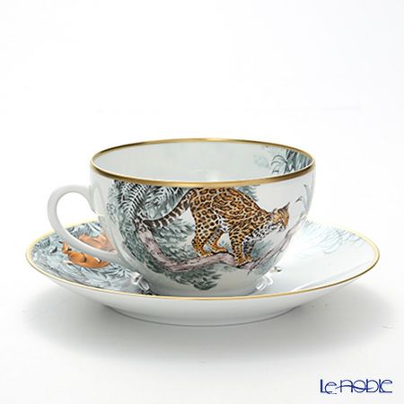 エルメス（HERMES） 赤道直下のスケッチ モーニングカップ＆ソーサー 370ml ペア