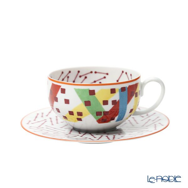 エルメス（HERMES） イポモビル ティーカップ＆ソーサー No.1 200ml 048016P ペア