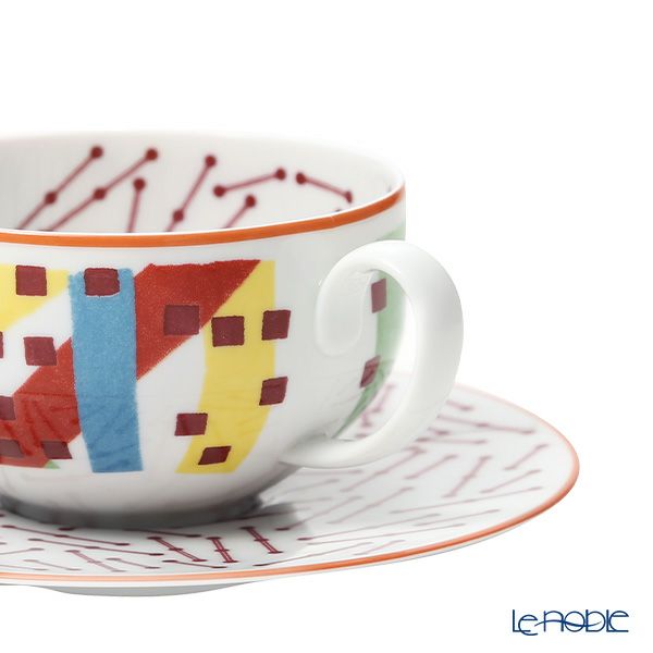 エルメス（HERMES） イポモビル ティーカップ＆ソーサー No.1 200ml 048016P ペア