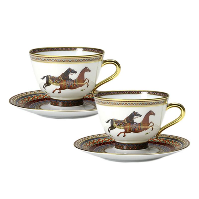 エルメス　トゥカン　アジアンティーカップ　茶器 HERMES トゥカン ティーカップ&ソーサー エルメス トゥカン アジア