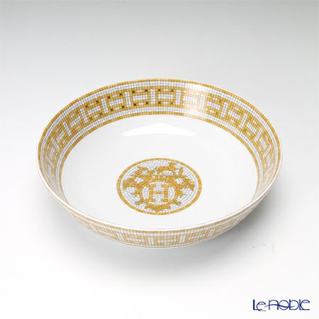 エルメス（HERMES） モザイク ヴァンキャトル シリアルプレート 17cm ペア