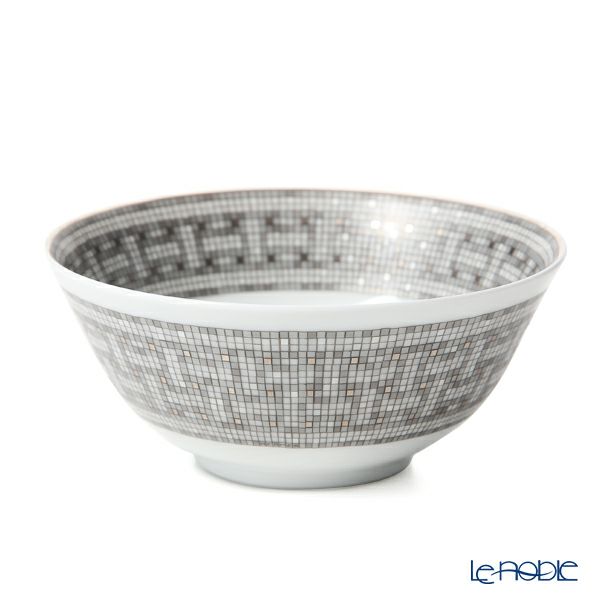 エルメス（HERMES） モザイク ヴァンキャトルプラチナ コレクション アジアティック ライスボウル 190ml 035084P ペア