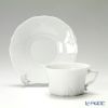 フッチェンロイター（HUTSCHEN REUTHER） バロネスホワイト ティーカップ＆ソーサー 220ml ペア