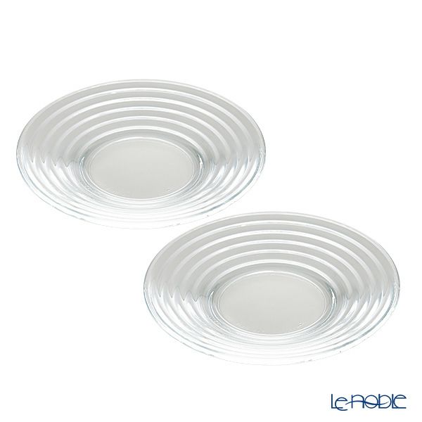 イッタラ（iittala） アイノ・アアルト プレート 17.5cm クリア ペア