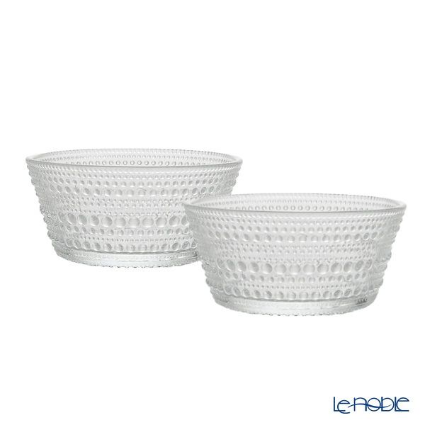 イッタラ（iittala） カステヘルミ ボウル 230ml クリア ペア