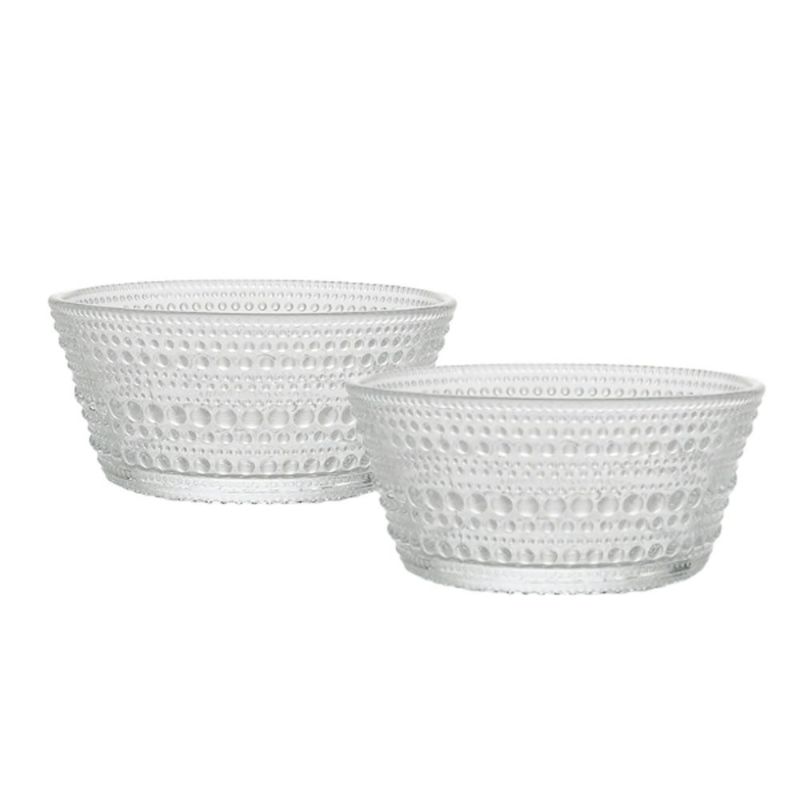 イッタラ（iittala） カステヘルミ ボウル 230ml クリア ペア