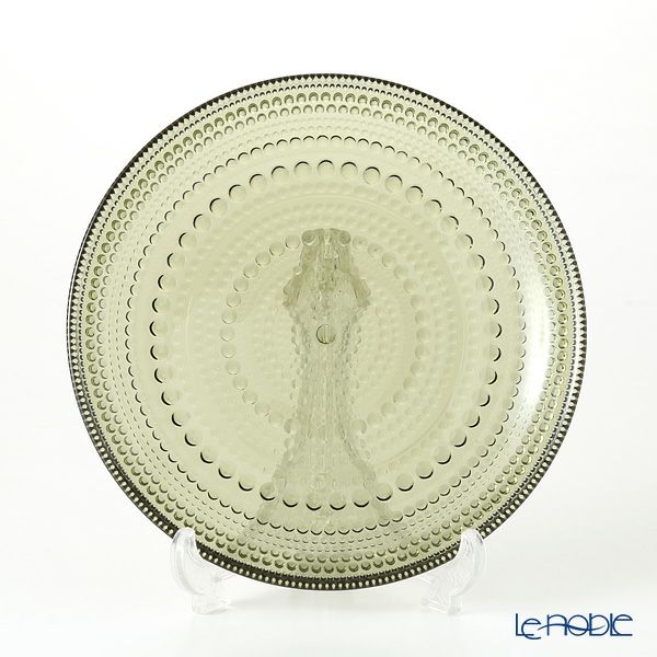 イッタラ（iittala） カステヘルミ プレート 17cm モスグリーン ペア