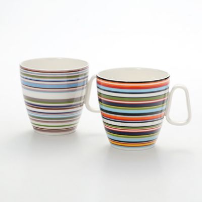 イッタラ（iittala） オリゴ オレンジ＆ベージュ マグ（ハンドル付