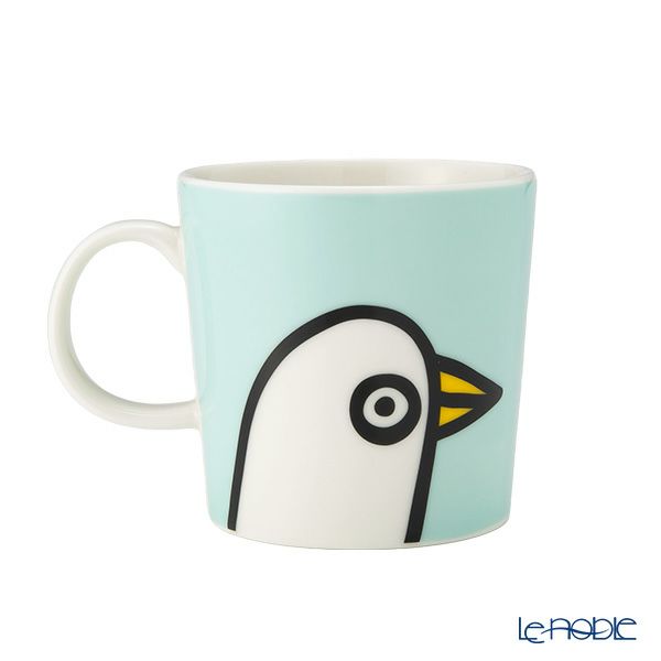 イッタラ（iittala） キュリアス マインド オブ オイバ トイッカ マグカップ 300ml バーディー ペア リネン ＆ ミント