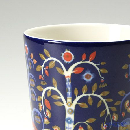 イッタラ（iittala） タイカ ホワイト＆ブルー マグ 400ml ペア