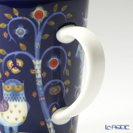 イッタラ（iittala） タイカ ホワイト＆ブルー マグ 400ml ペア