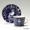 イッタラ（iittala） タイカ ホワイト＆ブルー コーヒーカップ＆ソーサー 200ml ペア