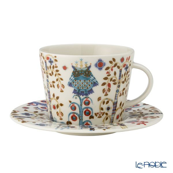 イッタラ（iittala） タイカ ホワイト ティーカップ＆ソーサー 300ml ペア 1075820