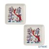 イッタラ（iittala） タイカ ホワイト スクエアプレート 12×12cm ペア 1070926