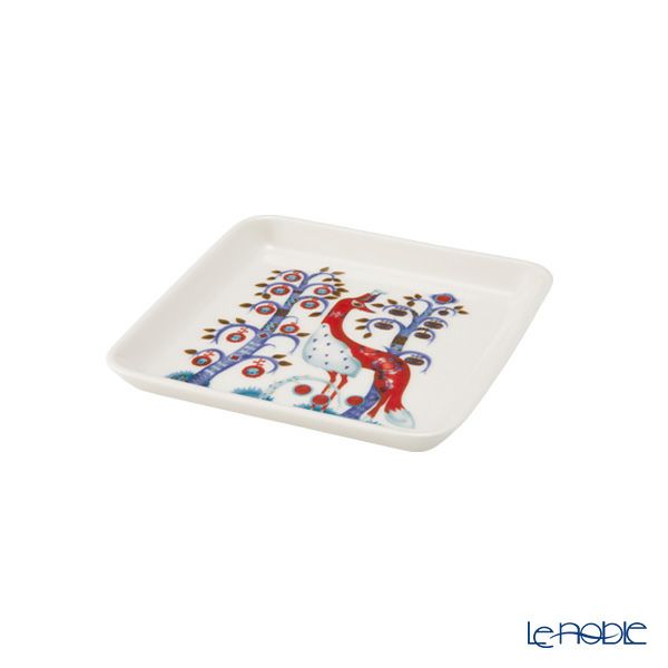 イッタラ（iittala） タイカ ホワイト スクエアプレート 12×12cm ペア 1070926