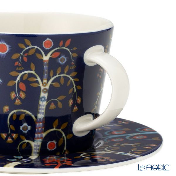 イッタラ（iittala） タイカ ブルー ティーカップ＆ソーサー 300ml ペア 1075821