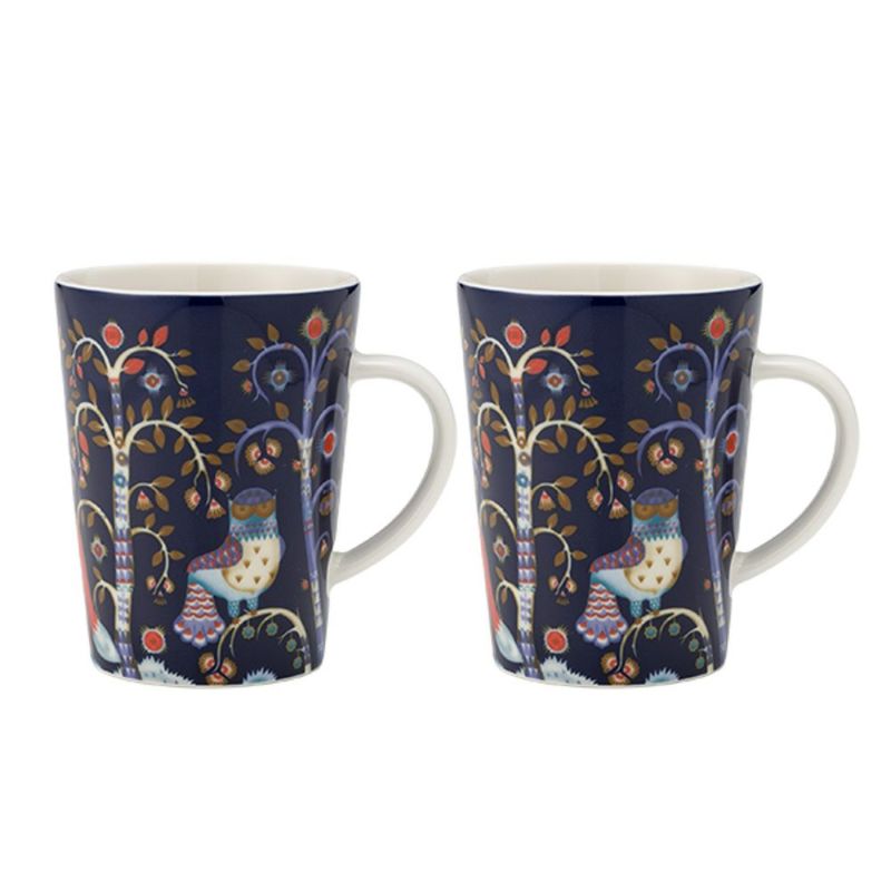 イッタラ（iittala） タイカ ブルー マグカップ 300ml ペア 1070922