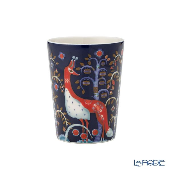 イッタラ（iittala） タイカ ホワイト ＆ ブルー ＆ ブラック マグカップ 300ml 3点セット