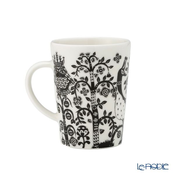 イッタラ（iittala） タイカ ホワイト ＆ ブルー ＆ ブラック マグカップ 300ml 3点セット