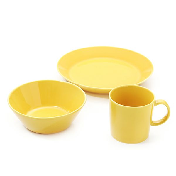 イッタラ（iittala） ティーマ ハニー マグ＆プレート＆ボウル 3点