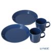 イッタラ（iittala） ティーマ マグカップ＆プレート 4点セット ヴィンテージブルー 2人用