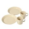 イッタラ（iittala） ティーマ 2人用 マグカップ＆プレート21cm リネン 4点セット