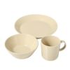 イッタラ（iittala） ティーマ マグカップ＆プレート21cm＆ボウル15cm リネン 3点セット