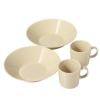 イッタラ（iittala） ティーマ 2人用 マグカップ＆ボウル21cm リネン 4点セット