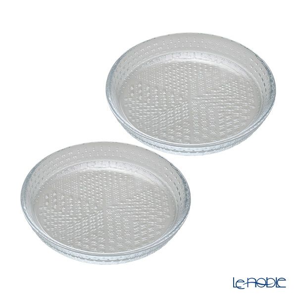 イッタラ（iittala） ツンドラ プレート 15.4cm クリア ペア